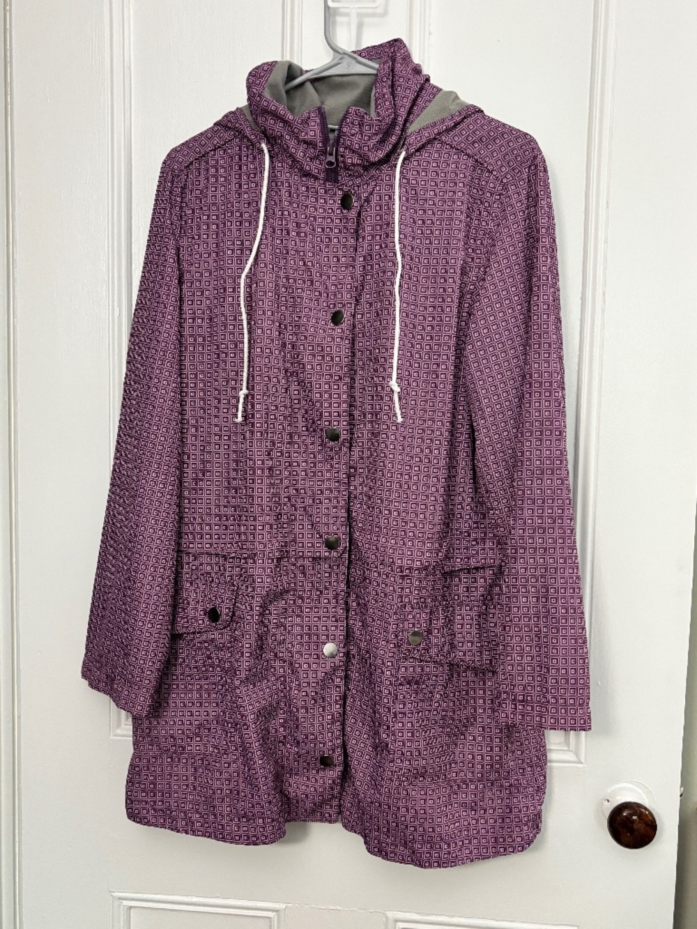 Blair purple raincoat